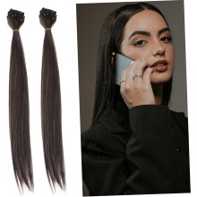 7-teiliges Set gerader Haarverlängerungen für Damen, Haarteile, Haaraccessoires, lange Clips für Damen und Mädchen