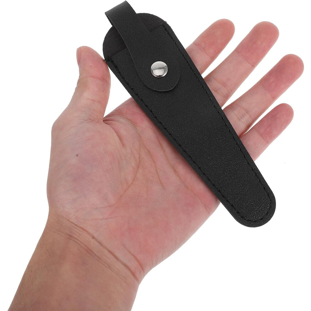 Hkhbjs Hairdressing Scissors Holder Pouch For Hairstylists, Artificial Leather Scissor Cover