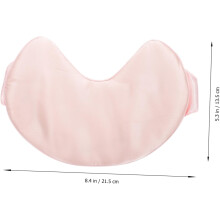 Antifaz para dormir, tapa para ojos de seda suave que bloquea la luz, antifaz para dormir por la noche, ideal para viajar.