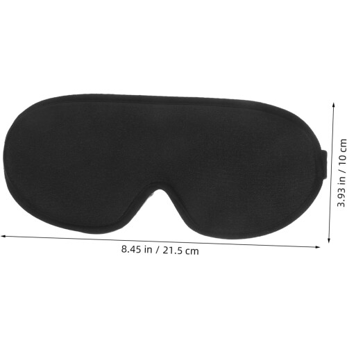 Verstellbare Schlafmaske, lichtundurchlässige elastische Maske 1