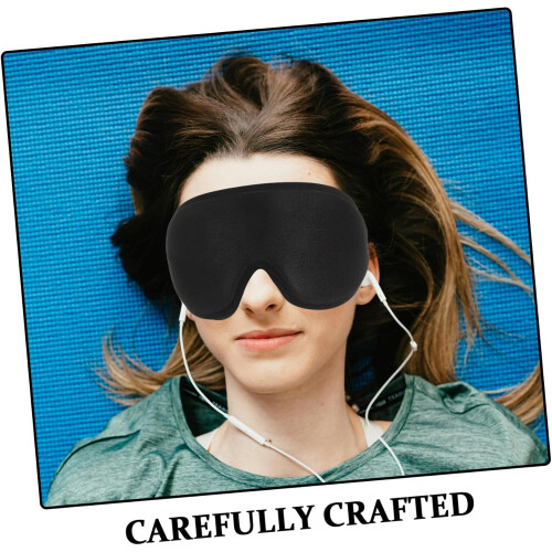 Verstellbare Schlafmaske, lichtundurchlässige elastische Maske 2