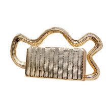 Acrylic Handbags for Women Small Clutches Purse-Champagne