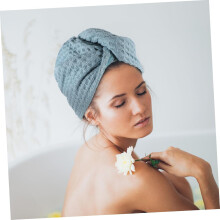 Lot de 2 bonnets de séchage pour adultes en microfibre, serviettes de séchage absorbantes pour le séchage à domicile