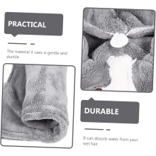3er-Pack Haarhandtuch-Wickel aus Fleece, schnelltrocknend, super saugfähig, ideal für Mädchen, für den Heimgebrauch