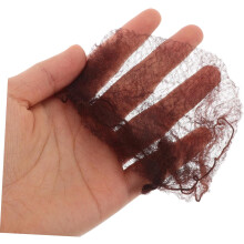 100 filets à cheveux réutilisables pour femmes, pour dormir, travailler, chignon, avec bord élastique, idéal pour la danse classique.