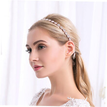 1 st Elegant Strass Brudhårband Handgjort Legering Hårsmycke