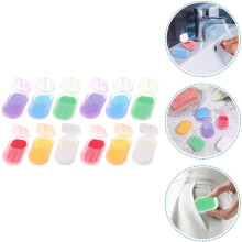 Portable Travel Soap Paper Sheets for Camping and Outdoor Use
