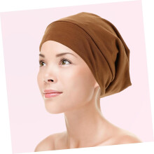 Bonnet de nuit pour femme, bonnet de nuit confortable avec doublure en satin.