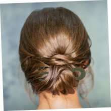 7-teiliges Set Haarnadeln und Haargabeln mit mattiertem Finish für Hochsteckfrisuren im Vintage-Stil für Damen – für sicheren Halt