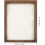 A3 Size Shadow Box Frame Display Case Wood Chic Keepsake Display Dried Flowers 2