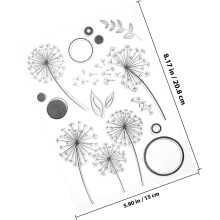Set di timbri per scrapbooking fai da te e decorazione di agende, timbri per scrapbooking