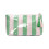 Extra Large Makeup Bag Clear Coated Waterproof-green pink 1
