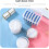 8 stuks poederdonsjeshouder/make-upopbergdoos met creatief design. 1