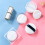 8 stuks poederdonsjeshouder/make-upopbergdoos met creatief design. 1