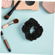 3er-Pack Glitzer-Haargummis mit Pailletten für Damen, elastische, funkelnde Haargummis für Partys und den Alltag