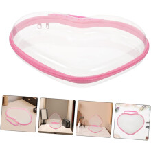 Saco de armazenamento de viagem Design de coração Saco de maquiagem para cosméticos e pequenos itens Meninos e meninas Armazenamento