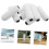 8pcs Back Moisturizer Roller Replacement Heads Soft Sponge Lotion Spreader 1
