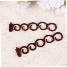 8pairs Fishbone Hair Braider Tool for Easy Diy Ponytails Suitable for Hair Types for Parties and Events Includes and Clips