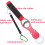 Abrazadera de pesca resistente, herramienta multifuncional para el control de peces 7