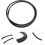 2pcs Salon Chair Hydraulic Base Ring Gasket Plastic Protective Rings 8