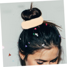 8pcs Small Bun Donut Wear-resistant Hairstyle Tool Reusable Hair Bun Shaper for Daily Use Female Supply