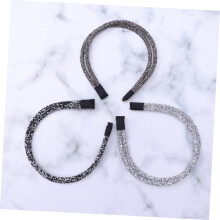 3 stuks modieuze haarbanden met strass-steentjes, haarclips, haarbanden voor dames en meisjes