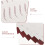 8 Sheets Bionic Eyebrow Sticker for Women Temporary Brow Shaping Sticker Water Transfer Simulation Eyebrow 3