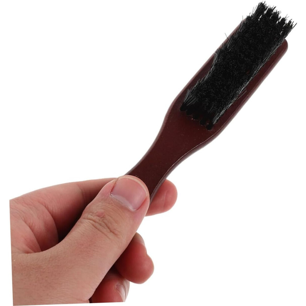 Hkhbjs 3Pcs Men's Beard Brush Solid Wood Shaving Brush For Facial Hair Soft Bristle Hair Tool Classic Design