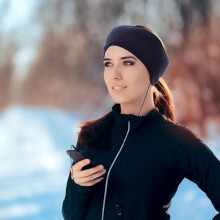 Stück Winter-Stirnbänder/Ohrenwärmer, vollständige Abdeckung, Polar-Fleece-Ohrenschützer, Unisex, kältebeständige Sport-Haarbänder