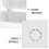 Outdoor Waterproof Camera Junction Box White for CCTV Dome Security 1