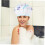 Lot de 2 bonnets de douche épais à double couche avec élastique 7