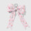 Creatieve handgeweven vlindersleutelhanger Stijlvolle- roze 5
