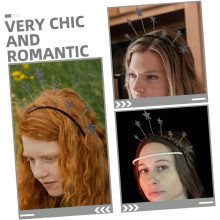 stuks Sterren Maan Hoofdbanden Glanzende Haaraccessoires voor Dames Decoratieve Hoofdband voor een Verjaardagsfeestje