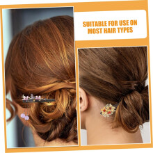 8 antike Haarnadeln und Haarstäbchen für Damen, Vintage-Haarstäbchen, Accessoires für formelle Anlässe, für Duttfrisuren und Teenager-Mädchen