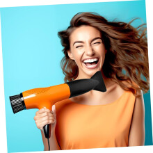 Lot de 3 embouts de sèche-cheveux professionnels pour le toilettage des animaux, compatibles avec différents types d'embouts.