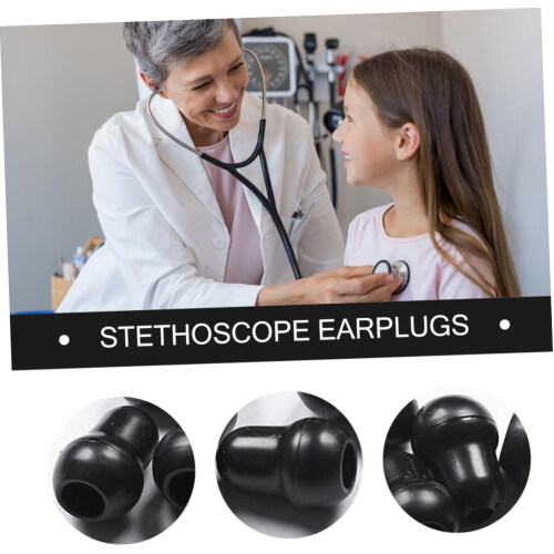 24pcs Super Earplug Ear Replacement Ear Tips for Stethoscopes Noise Reduction Comfortable Fit 2