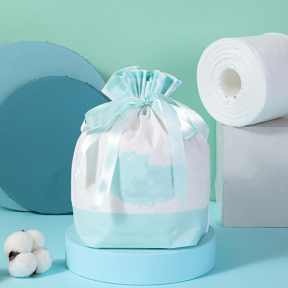 Hkhbjs 2 Rolls Cotton Towel Disposable Face Washing Towel Wet And Dry Use For Facial Tissue