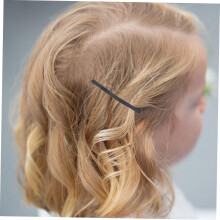 100 Stück schwarze Metall-Haarspangen, einfache Haarnadeln, Haarclips für Frauen und Mädchen