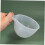 Stackable Mixing Bowls with Handle 3pcs Plastic Microwave-Safe Cream Mixing Containers for Kitchen Cooking and Fruit Salad Prep 5