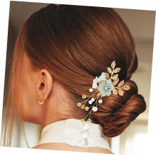 5 stuks vintage bruidshaaraccessoires met strasssteentjes, bruidshaarspelden en kammen, elegante hoofdversieringen