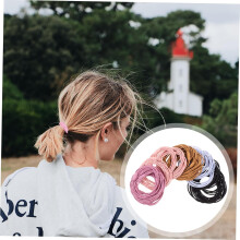 40 pezzi di fasce elastiche per capelli, braccialetti, fermacoda, accessori per capelli da donna per feste