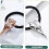 3 elastici per capelli a forma di teschio per Halloween, fermacoda elastici, accessori gotici, leggeri e resistenti 4