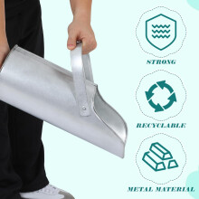 Portable Sand Filling Tool Metal with Carrying Handle for Construction Site Use, Iron Material