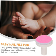 Vervangende pads voor nageltrimmers voor baby's en peuters, 24-delige set elektrische nagelslijpkoppen