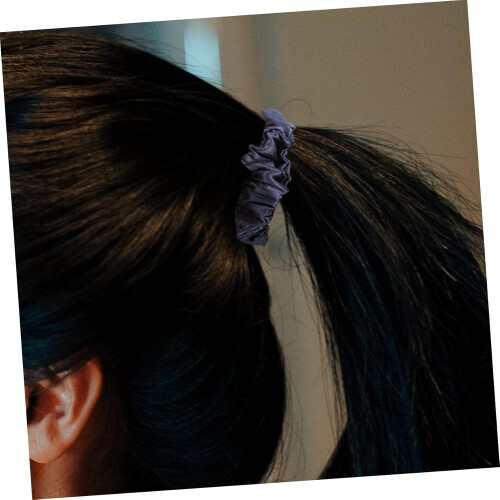 3 elastici per capelli da donna e ragazza, in vari colori, ideali per uscite informali e code di cavallo.