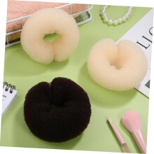 Nylon Hair Curler and Hair Bun Maker 3pcs Flexible DIY Styling Bendy Curlers for Women Girls Suitable for Everyday Use Random Color