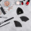 3pcs Eyebrow Locator Eyebrow Line Mark Ruler for Precise Positioning Guide Ruler Brow Tool 4