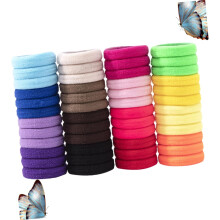 100 pezzi di elastici per capelli, fermacoda per donne e ragazze, design colorato per eventi scolastici e uso quotidiano, colore casuale