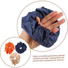 elastici per capelli oversize da donna, accessori per lo styling alla moda.