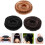 Lot de 3 anneaux pour chignon et queue de cheval, parfaits pour les fêtes décontractées. 6